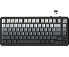 ATTACK SHARK mechaninė belaidė klaviatūra 75 % su TFT ekranu, RGB ir QMK X85PRO