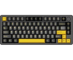 ATTACK SHARK mechaninė belaidė klaviatūra 75%, RGB, Bluetooth, USB-C, X86