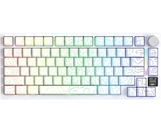 ATTACK SHARK mechaninė belaidė klaviatūra X820Ultra, 75 %, Bluetooth, RGB