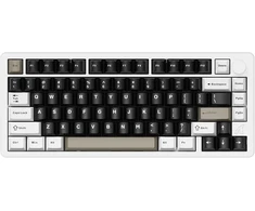 ATTACK SHARK mechaninė belaidė klaviatūra X86, 75 %, RGB, Bluetooth/2.4G/USB-C