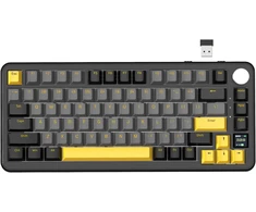 ATTACK SHARK mechaninė žaidimų klaviatūra 75% Bluetooth 5.0, RGB, X85PRO