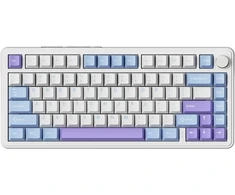 ATTACK SHARK mechaninė žaidimų klaviatūra X85, 75 %, Bluetooth, 2,4 GHz, USB-C, RGB