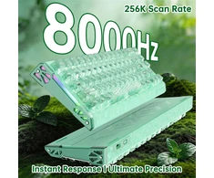 ATTACK SHARK žaidimų klaviatūra R68 HE su Hall efekto jungikliais, 8000 Hz, RGB, R68-304