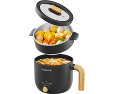 Audecook elektrinė keptuvė-puodas 1,5 l, 600 W, nelimpanti, AC800