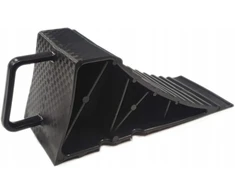 AUTO-STYLE ratų atraminis pleištas su rankena, plastikinis, juodas, SY 40320