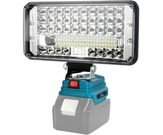 AUTOJARE akumuliatorinis LED darbo prožektorius 18 V, 90 W, 7500 lm, LDDMT-7C