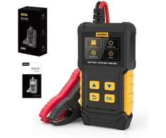 AUTOOL automobilio akumuliatoriaus testeris 12 V ir 24 V, 30–2000 CCA, BT360
