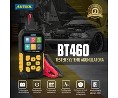 AUTOOL automobilio akumuliatoriaus testeris 12/24 V, 100–2400 CCA, BT460