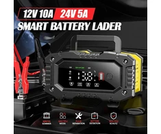 AUTOWHD automatinis automobilio akumuliatorių įkroviklis 12 V/24 V 10 A LiFePO4