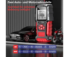 AUTOWHD automobilio akumuliatoriaus testeris 12–24 V, 3–200 Ah, 100–2000 CCA, FBT-300