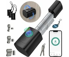 AVATTO išmanioji durų spyna su piršto atspaudu, slaptažodžiu, IC kortele ir Bluetooth valdymu, SDL-V1-B120