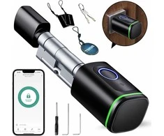 AVATTO išmanusis durų užraktas su pirštų atpažinimu, Bluetooth, Smart Life, 60 mm, SDL-S1-B60