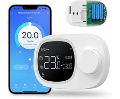 AVATTO išmanusis Wi-Fi termostatas katilui, šildymui ir vėsinimui, programuojamas, su LCD ekranu, Alexa ir Google Home palaikymas, WT580
