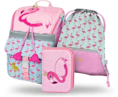 Baagl ergonominė mokyklinė kuprinė vaikams, 18 l, su lietaus užvalkalu, A-33124