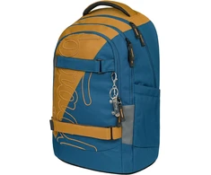 Baagl mokyklinė kuprinė su skyriumi nešiojamam kompiuteriui, 30 l talpa, Skate Max, M