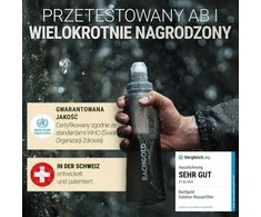 Bachgold vandens filtro kasetė Squeeze buteliui, atvirkštinio osmoso technologija, 500 L