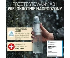 BACHGOLD vandens filtruojanti spaudžiama gertuvė, 500 ml, ultrafiltravimas, lengva, 100108
