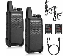 Baofeng PMR446 radijo stotelė su VOX, 16 kanalų, iki 3 km veikimo atstumo, GT-22