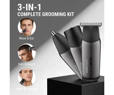 BARBERBOSS 3 viename barzdos ir plaukų kirptuvas su nosies trimeriu QR-2211