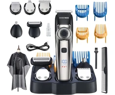 BARBERBOSS barzdos ir plaukų kirpimo trimeris, 0.5–20 mm, atsparus vandeniui, QR-6083