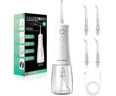 BARBERBOSS burnos irigatorius su 5 slėgio režimais, 340 ml, QR-7104