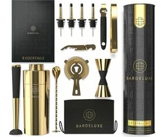 BarDeluxe Barmeno rinkinys su receptų knyga