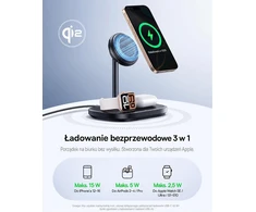 Baseus belaidė 3 viename įkrovimo stotelė 22,5 W su TEC aušinimu Enerfill