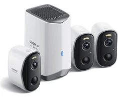 Baseus belaidžių lauko stebėjimo kamerų rinkinys 3 vnt., Wi-Fi, 2K HD, IP67, S0ST00