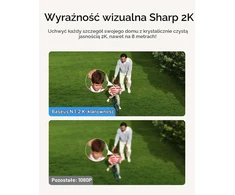 Baseus belaidžių lauko stebėjimo kamerų rinkinys 3 vnt., Wi-Fi, 2K HD, IP67, S0ST00