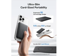Baseus magnetinė išorinė baterija 10000 mAh, Qi2 15 W, USB-C 27 W PPKPC-1027G