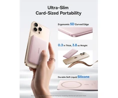 Baseus magnetinis belaidis išorinis akumuliatorius 5000 mAh PD 20 W PPKPC-0520