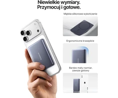Baseus PicoGo AM31 magnetinis belaidis powerbankas 5000 mAh, 20 W, USB-C, E00303