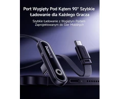 Baseus USB-C į USB-C laidas su 90° jungtimi, 100 W, 1 m, P10382500121