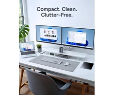 Baseus USB-C stotelė Nomos Air 12 in 1, 2x 4K HDMI, 10Gbps USB, 100W PD, Ethernet