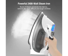 BEAUTURAL garinis lygintuvas 2400 W su keraminiu padu ir LCD ekranu 724EU-0001