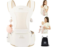 Bebamour kūdikio nešioklė su klubine sėdyne 0–36 mėn., iki 14,9kg, UKTC2633
