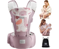 bebear ergonominė kūdikio nešioklė su klubų sėdyne, medvilninė, 0–36 mėn., UKTC2608