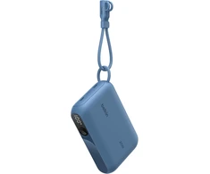 Belkin BoostCharge Powerbank 10000 mAh, 20 W, 2 USB-C jungtys, ekranas, BPB027hqBL