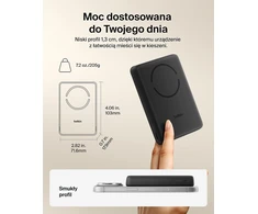 Belkin magnetinis belaidis išorinis akumuliatorius 10000 mAh Qi2 15 W BPD018hqBK