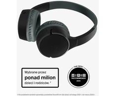 Belkin vaikiškos belaidės ant ausų dedamos ausinės Bluetooth 5.3, 30 h, SoundForm Mini AUD002btBKV3