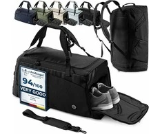 BeMaxx Sportinis krepšys 60 l, juodas