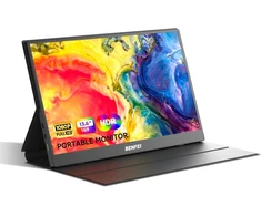 BENFEI nešiojamasis monitorius 15,6 colio Full HD IPS HDR USB-C HDMI 000451black