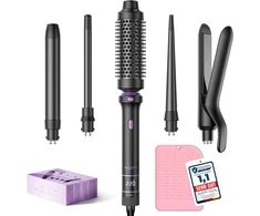 BESTOPE PRO 5 viename plaukų formavimo rinkinys su keraminiais antgaliais JDL-314S