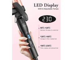 BESTOPE PRO plaukų garbanojimo žnyplės 5 viename su 25 mm keraminiais antgaliais F8