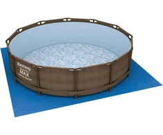 Bestway baseino ir SPA apsauginė danga, 4 m x 4 m, skirta antžeminiams baseinams