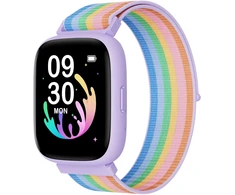 BIGGERFIVE vaikiškas išmanusis laikrodis su 1.8 col. HD ekranu, Bluetooth, IP68, BW02