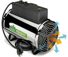Bio Green Bio Žalias termoventiliatorius, 2800 W, 3 režimai, pakabinamas montavimas, PHX2.8/US