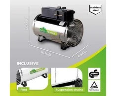 Bio Green Bio Žalias termoventiliatorius, 2800 W, 3 režimai, pakabinamas montavimas, PHX2.8/US