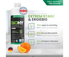 BIOHY grindų valiklis grindų plovimo robotams, apelsinų kvapo, 1 l koncentratas abk-770