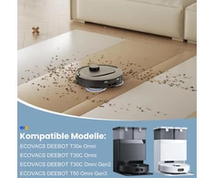 Bisenkud roboto dulkių siurblio priedų rinkinys Ecovacs Deebot T30C Omni EC-T30c